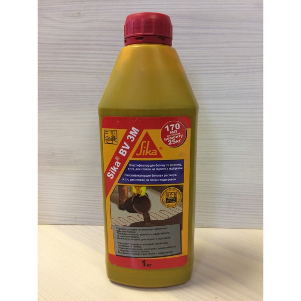 Пластификатор для бетона Sika BV 3M